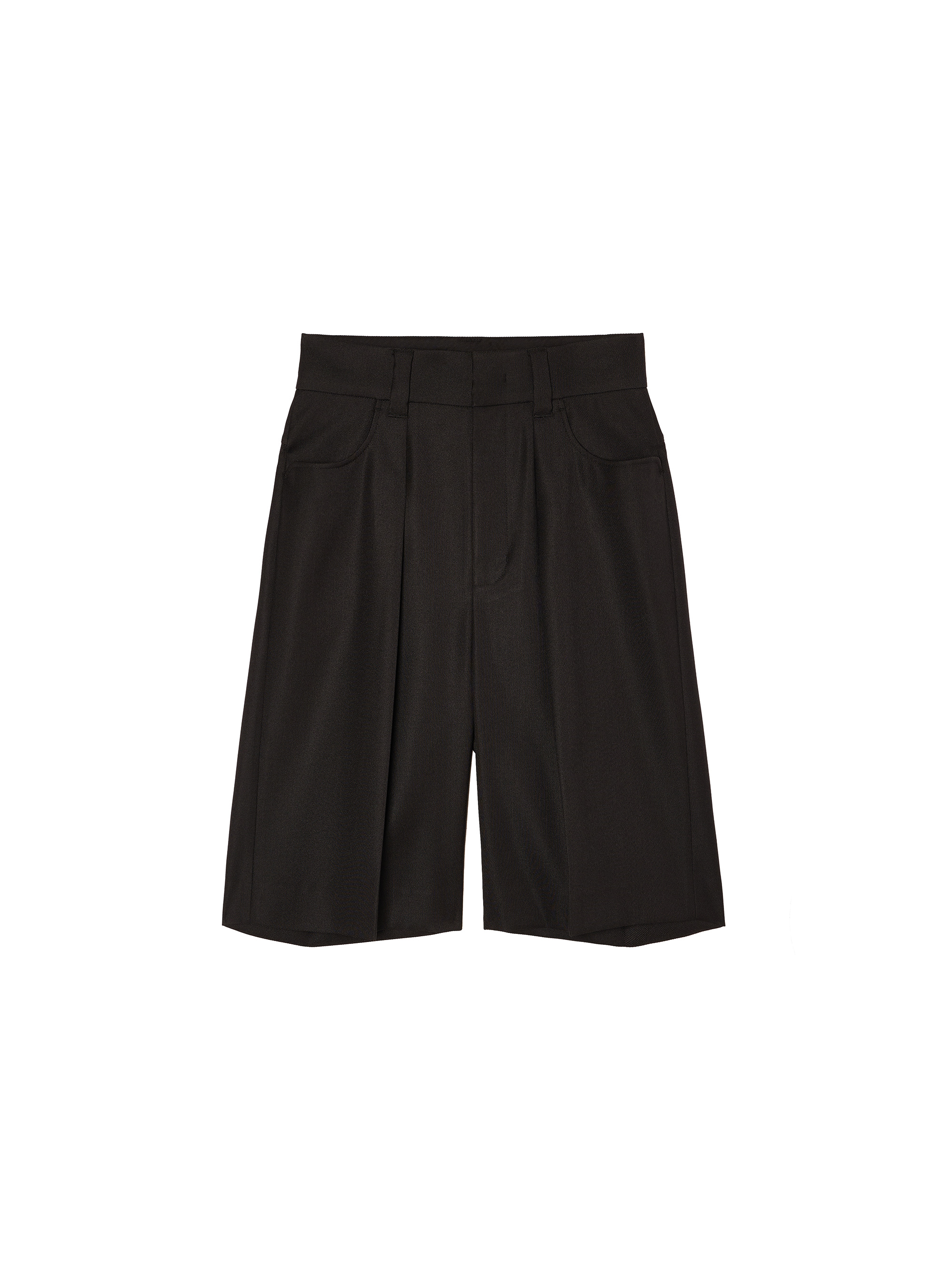 Wool-blend Twill Bermuda Shorts / 울-블랜드 트윌 버뮤다 쇼츠