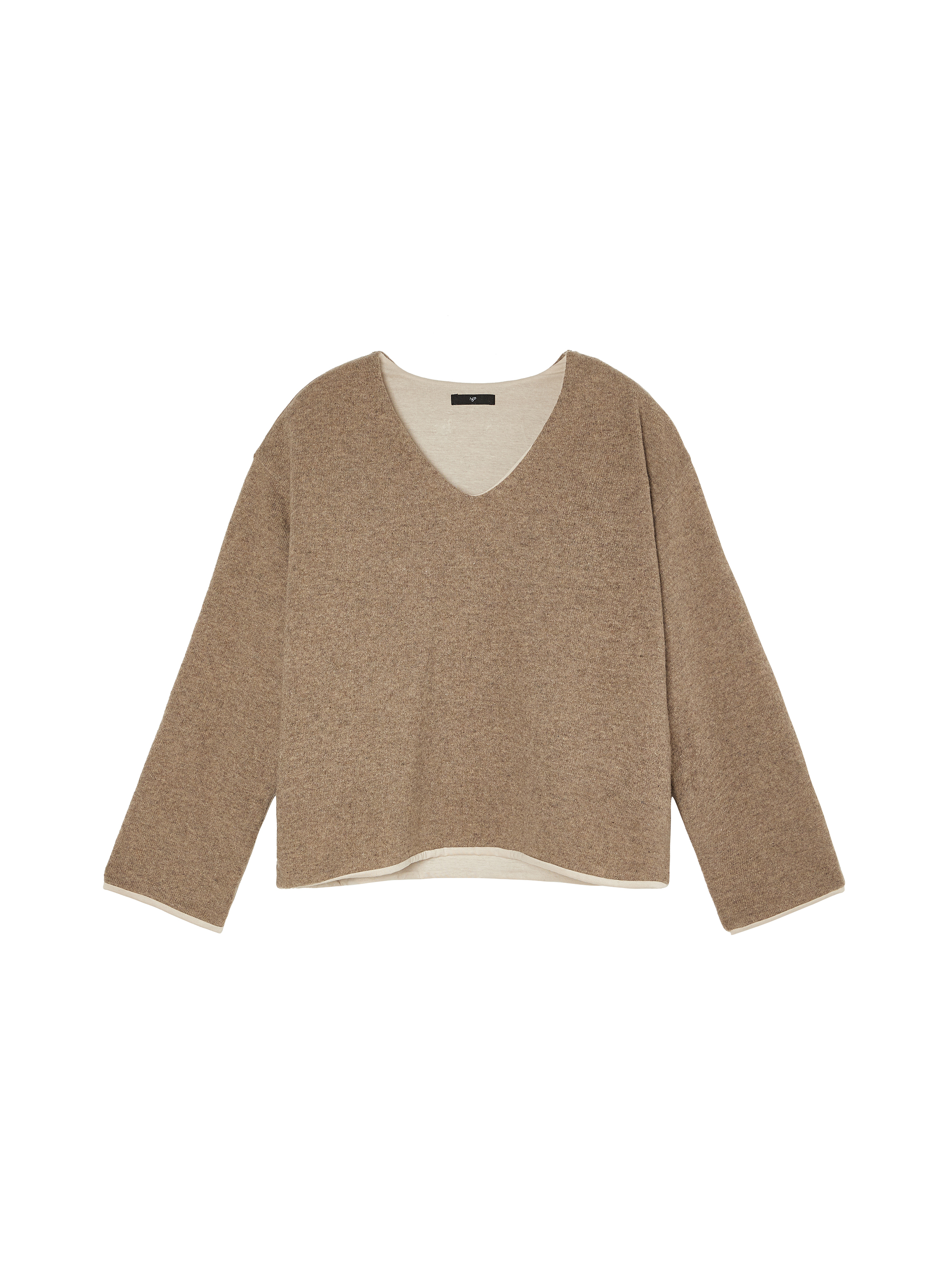 V-neck Wool-blend Sweater / V넥 울블렌드 스웨터