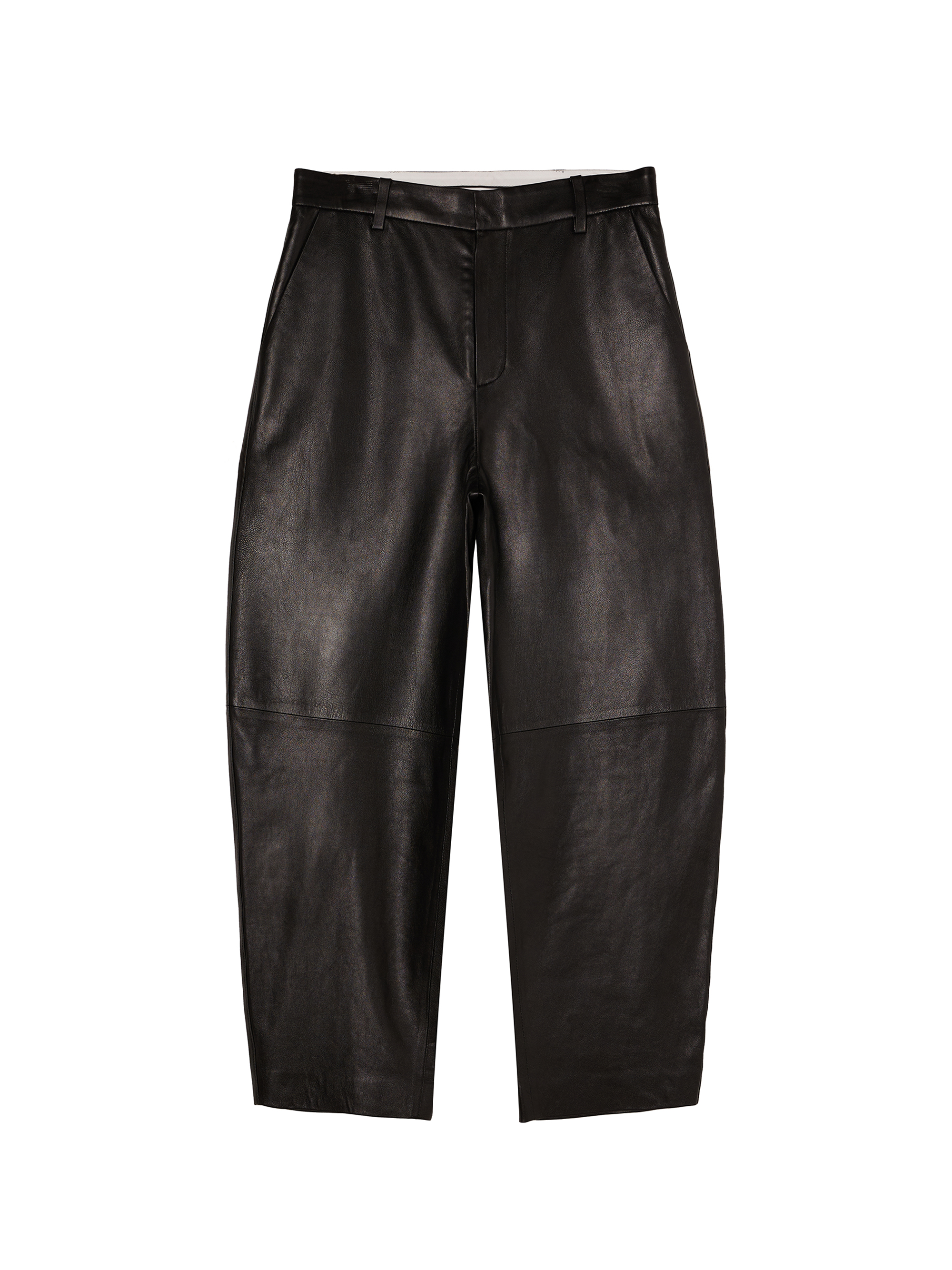 Barrel-fit Lamb Leather Pants / 베럴-핏 램 레더 팬츠